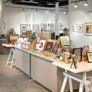Display of items in retail or exhibit space